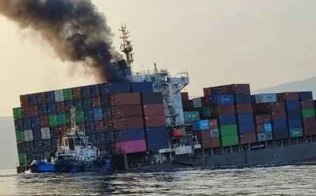 🚢 DRAMA U ORMUZU: Potonuo teretni brod koji nije uskladio rutu sa Teheranom!