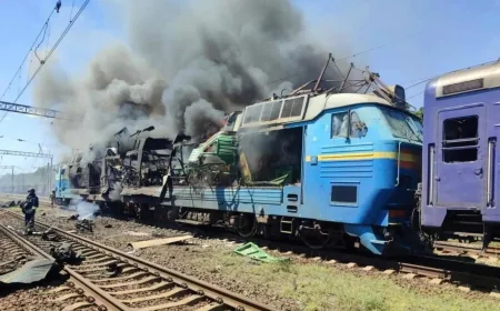 🚂 MASOVNI UDAR NA ŽELEZNICU UKRAJINE: Uništen depo, lokomotive i stanice u pet oblasti!