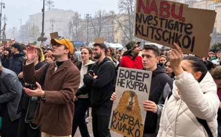 🚨 „VREME JE ZA ZATVOR!“ Stotine demonstranata u Kijevu traže ostavku Vitalija Klička!