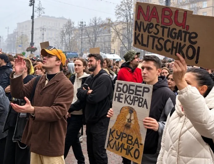 🚨 „VREME JE ZA ZATVOR!“ Stotine demonstranata u Kijevu traže ostavku Vitalija Klička!