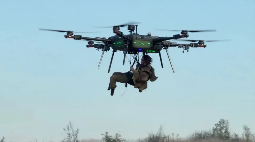 🚁 Prva evakuacija ranjenika teškim dronom: Ukrajinske snage prikazale snimak sa ratišta