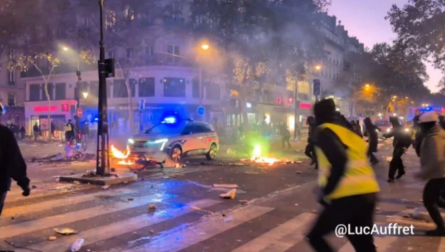 Bukti ulični rat u Francuskoj, Italiji i Albaniji – vandali i ekstremisti ruše sve pred sobom! 🇪🇺🔥💣
